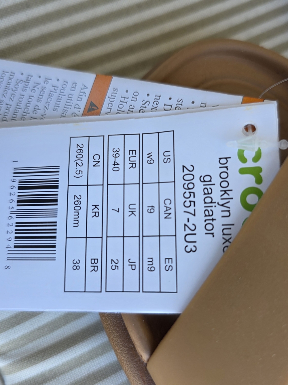 CROCS Brooklyn Luxe Gladiator Sandals - Picture 5 of 5